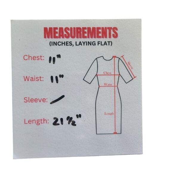 Love U Lots Girls Sleeveless Geo Dress Size 4T Black and White with Red Ribbon - Picture 9 of 12